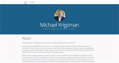 Desktop Screenshot of mkrigsman.com